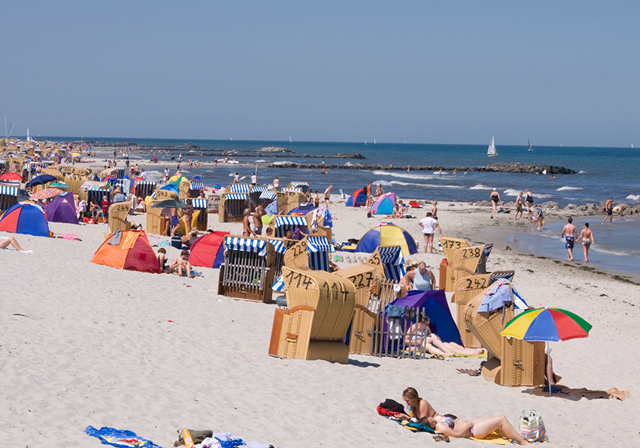 Strand i Slesvig Holsten